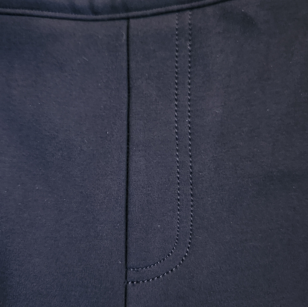 SPANX The Perfect Pant Slim Straight Navy Blue Pull On #20254R Size XS - Picture 7 of 12